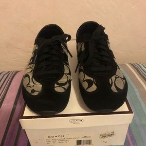 Coach shoes sneakers black